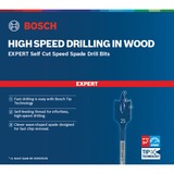 Bosch EXPERT punta piatta SelfCut Speed, Ø 12mm, Trapano 