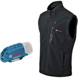 Bosch GHV 12+18V XA XL PROFESSIONAL, Abbigliamento da lavoro Nero, Maschio, Adulto, 1 tasche, Allacciatura a zip, Poliestere, Spandex, Nero