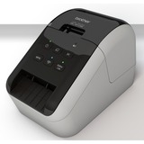 Brother QL-810W stampante per etichette (CD) Termica diretta A colori 300 x 600 DPI 176 mm/s Con cavo e senza cavo DK Wi-Fi Nero/Bianco, DK, Termica diretta, 300 x 600 DPI, 176 mm/s, A colori, Con cavo e senza cavo