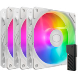 Cooler Master SickleFlow Edge 120 ARGB White Edition Kit Ventole, Ventola bianco