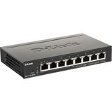 D-Link DGS-1100-08PV2 Gestito L2/L3 Gigabit Ethernet (10/100/1000) Supporto Power over Ethernet (PoE) Nero, Interruttore Gestito, L2/L3, Gigabit Ethernet (10/100/1000), Full duplex, Supporto Power over Ethernet (PoE)