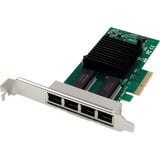 Digitus Ethernet Gigabit a 4 porte, Scheda di rete 