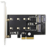 Digitus M.2 NGFF / NVMe SSD PCI Express 3.0 (x4), Scheda di interfaccia 