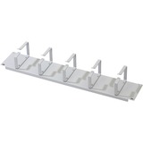 Digitus Pannello di gestione dei cavi con staffe di gestione dei cavi per armadi da 483 mm (19"), 2U, Instradamento dei cavi Nero, 2U, Grigio, Turchia, 490 mm, 85 mm, 3956,75 cm³, 728,571 g