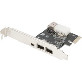 Digitus Scheda PCI Express Firewire 1394a (3+1 porte), Scheda di interfaccia 