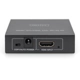 Digitus Splitter HDMI 4K, 1x2 Nero