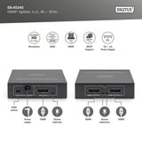 Digitus Splitter HDMI 4K, 1x2 Nero