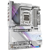 GIGABYTE X870E AORUS MASTER X3D ICE, Scheda madre argento/Bianco, VRM Digitale a 18+2+2 fasi, fino a 9000 Hz DDR5 (OC), 2 x PCIe 5.0 + 3 x PCIe 4.0, Wi-Fi 7, LAN 10 GbE, USB 4, AMD, Socket AM5, AMD Ryzen 7000 Series, AMD Ryzen 8000 Series, AMD Ryzen 9000 Series, Socket AM5, DDR5-SDRAM, 256 GB