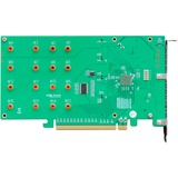 HighPoint Rocket 1104 4x porta M.2 a PCIe 3.0 x16 NVMe HBA, Scheda di interfaccia 