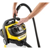 Kärcher WD 6 P S V-30/6/22/T, Aspira bagnato / asciutto giallo/in acciaio inox