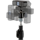 Kensington Morsetto a C telescopico A1000, Supporto Nero, Supporto per microfono da scrivania, Base di supporto da tavolo, Nero, MIL-STD-810H Method 504.3 Contamination by Fluids, 695 g, 51 mm