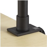 Kensington Morsetto a C telescopico A1000, Supporto Nero, Supporto per microfono da scrivania, Base di supporto da tavolo, Nero, MIL-STD-810H Method 504.3 Contamination by Fluids, 695 g, 51 mm