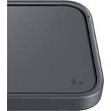 Samsung Super Fast Wireless Charger con caricabatteria incluso, Caricabatterie grigio scuro, Interno, USB, Carica wireless, Grigio