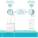 TP-Link TL-WPA7619 KIT 1000 Mbit/s Collegamento ethernet LAN Wi-Fi Bianco 2 pz, PowerLAN 1000 Mbit/s, IEEE 1901, IEEE 802.3, IEEE 802.3ab, IEEE 802.3u, Tipo E/F, Gigabit Ethernet, 10,100,1000 Mbit/s, Wi-Fi 5 (802.11ac)