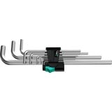 Wera 950/9 Hex-Plus 2 set di chiavi a brugola, 9 pezzi, Cacciavite 