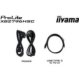 iiyama ProLite XB2796HSC-B1, Monitor LED Nero (opaco)