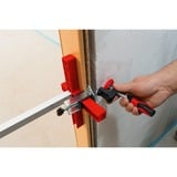 BESSEY Asta per telaio porta TU, Supporto argento/Rosso