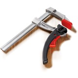 BESSEY KLI25 morsa Morsetto a cricchetto 25 cm Nero, Rosso, Acciaio inossidabile argento/Nero, Morsetto a cricchetto, Magnesio, 25 cm