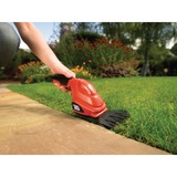 BLACK+DECKER GSL200 cesoia per erba cordless 8 cm 3,6 V Litio Nero, Arancione, Forbici per erba arancione , 8 cm, Nero, Arancione, Litio, 3,6 V, 1,1 Ah, 580 g