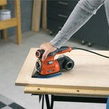 BLACK+DECKER KA280K Levigatrice orbitale 13000 Giri/min, Multi Sander arancione /Nero, Levigatrice orbitale, 8500 Giri/min, 13000 Giri/min, 2 mm, 1 mm, AC