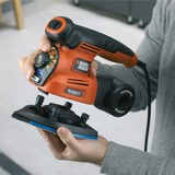 BLACK+DECKER KA280K Levigatrice orbitale 13000 Giri/min, Multi Sander arancione /Nero, Levigatrice orbitale, 8500 Giri/min, 13000 Giri/min, 2 mm, 1 mm, AC