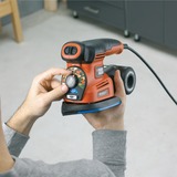 BLACK+DECKER KA280K Levigatrice orbitale 13000 Giri/min, Multi Sander arancione /Nero, Levigatrice orbitale, 8500 Giri/min, 13000 Giri/min, 2 mm, 1 mm, AC