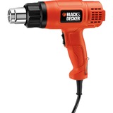 BLACK+DECKER KX1650 740l/min 1750W Rosso pistola ad aria calda, Soffiatore d'aria calda arancione , 740 l/min, 460 - 600 °C, 570 l/min, Rosso, AC, 1750 W