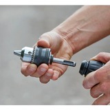 BLACK+DECKER Martello combinato a batteria BCD900E2K, 18Volt, Trapano a percussione arancione /Nero