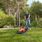 BLACK+DECKER Tosaerba BEMW451-QS, 32cm, Rasaerba arancione /Nero