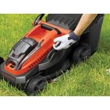 BLACK+DECKER Tosaerba a batteria CLM3820L1, 36 volt, Rasaerba Nero/Orange