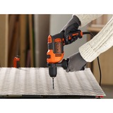 BLACK+DECKER Trapano a percussione BEH710-QS arancione /Nero