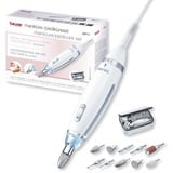 Beurer MP 62 Set per manicure/pedicure, Cura delle unghie bianco/Argento