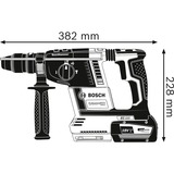 Bosch 0 611 910 000 martello perforatore SDS-plus, Trapano a percussione blu/Nero, SDS-plus, Nero, Blu, Rosso, 980 IPM, 4350 IPM, 2,5 m/s², 1,5 m/s²