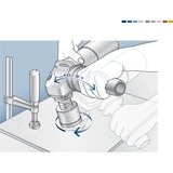 Bosch 2 608 587 124 sega per trapano Singolo, Piastrelle morbide in ceramica, 3,5 cm, 4,5 cm, 1 pezzo(i)