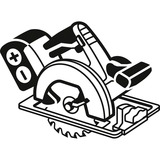 Bosch 2 608 837 702 lama circolare 18,4 cm 1 pz, Lama per sega In legno duro, Legno dolce, 18,4 cm, 2 cm, 1,1 mm, 7900 Giri/min, 1,6 mm
