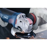 Bosch Disco abrasivo in fibra X-LOCK R444 Expert per metallo, Ø 125mm, K100, Mola abrasiva 