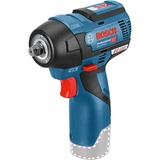 Bosch GDS 12V-115 Professional 2600 Giri/min Nero, Blu, Rosso, Avvitatore blu/Nero, Cacciavite a percussione, Impugnatura a pistola, 3/8", Nero, Blu, Rosso, 2600 Giri/min, 2700 Giri/min