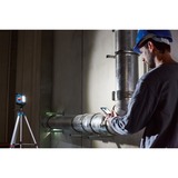 Bosch GLI 18V-1200 C Professional Nero, Blu LED, Luce da lavoro blu/Nero, LED, 12 lampadina(e), IP64, Nero, Blu, Luce da lavoro indipendente