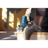 Bosch GSA 12V-14 Professional 3000 spm (fogli per minuto) Nero, Blu, Grigio, Scambiarsi sega blu/Nero, Nero, Blu, Grigio, 3000 spm (fogli per minuto), 1,45 cm, 6,5 cm, 5 cm, 81 dB