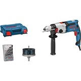 Bosch GSB 24-2 1900 Giri/min Nero, Blu, Arancione, Argento, Trapano a percussione blu/Nero, Cacciavite a percussione, Impugnatura a pistola, Nero, Blu, Arancione, Argento, 1900 Giri/min, 580 Giri/min, 900 Giri/min