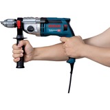 Bosch GSB 24-2 1900 Giri/min Nero, Blu, Arancione, Argento, Trapano a percussione blu/Nero, Cacciavite a percussione, Impugnatura a pistola, Nero, Blu, Arancione, Argento, 1900 Giri/min, 580 Giri/min, 900 Giri/min