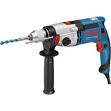 Bosch GSB 24-2 Professional 3000 Giri/min Nero, Blu, Grigio, Trapano a percussione blu/Nero, Cacciavite a percussione, Impugnatura a pistola, Nero, Blu, Grigio, 3000 Giri/min, 900 Giri/min, 3000 Giri/min