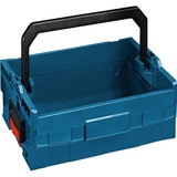 Bosch LT-BOXX 170 Cassetta degli attrezzi Acrilonitrile butadiene stirene (ABS) Blu, Rosso, Cassetta portautensili blu, Cassetta degli attrezzi, Acrilonitrile butadiene stirene (ABS), Blu, Rosso, 442 mm, 362 mm, 185 mm