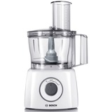Bosch MCM3200W Food processor MultiTalent 3 800 W Bianco, Robot da cucina bianco, 2,3 L, Bianco, Bianco, Manopola, 3 dischi, Plastica