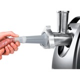 Bosch MFW67440 tritacarne 2000 W Nero, Acciaio inox argento/Nero, 2000 W, Nero, Acciaio inox, 3,5 kg/min., 1 m, 1 m, 2000 W