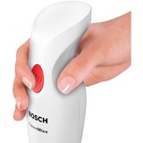Bosch MSM14000 Frullatore a immersione CleverMixx 400 W Bianco bianco/Rosso, Frullatore ad immersione, 0 L, Funzione PULSE, 1,2 m, 400 W, Bianco