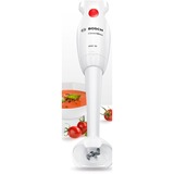 Bosch MSM14000 Frullatore a immersione CleverMixx 400 W Bianco bianco/Rosso, Frullatore ad immersione, 0 L, Funzione PULSE, 1,2 m, 400 W, Bianco