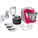 Bosch MUM58420 robot da cucina 1000 W 3,9 L fucsia/Argento, 3,9 L, Pulsanti, Manopola, 1,1 m, 3 dischi, Acciaio inox, 1000 W