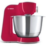 Bosch MUM58420 robot da cucina 1000 W 3,9 L fucsia/Argento, 3,9 L, Pulsanti, Manopola, 1,1 m, 3 dischi, Acciaio inox, 1000 W