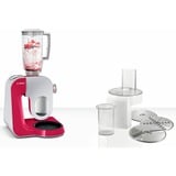 Bosch MUM58420 robot da cucina 1000 W 3,9 L fucsia/Argento, 3,9 L, Pulsanti, Manopola, 1,1 m, 3 dischi, Acciaio inox, 1000 W